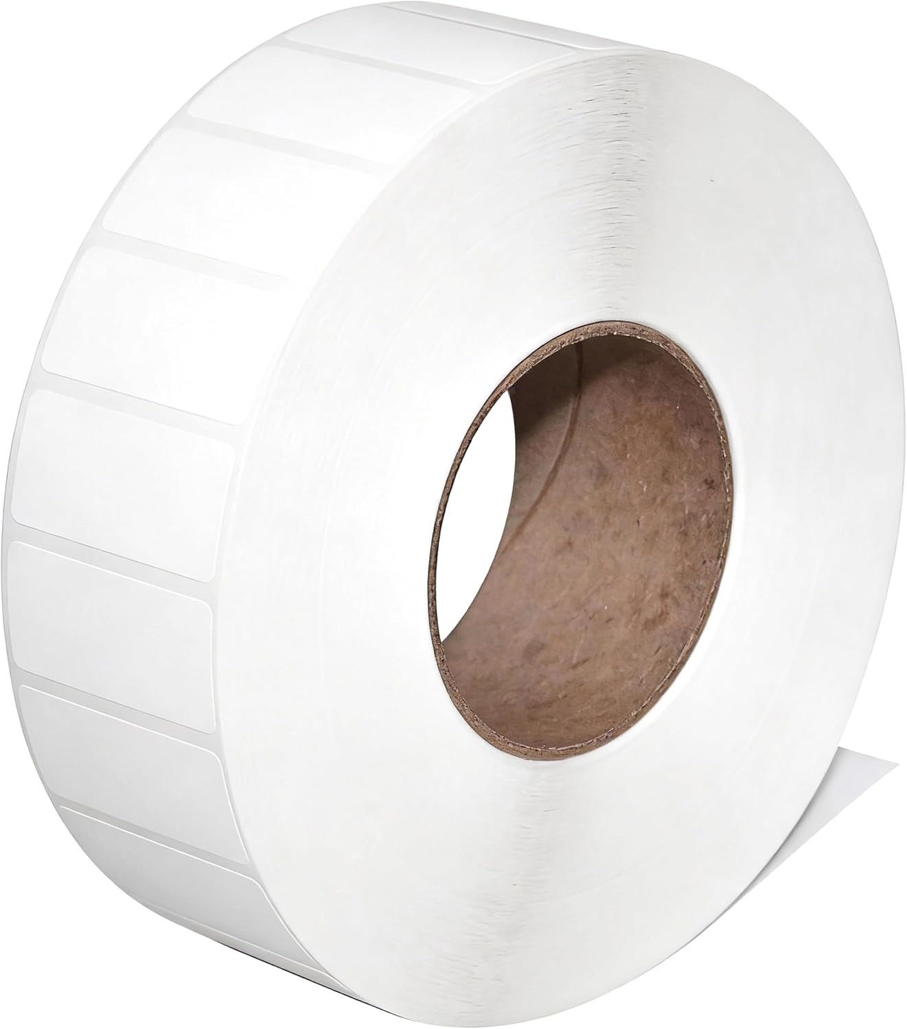 Compulabel Thermal Transfer Shipping Labels, 2 inch x 1 inch, White, Permanent Adhesive, 5500 Per Roll, 8 Rolls