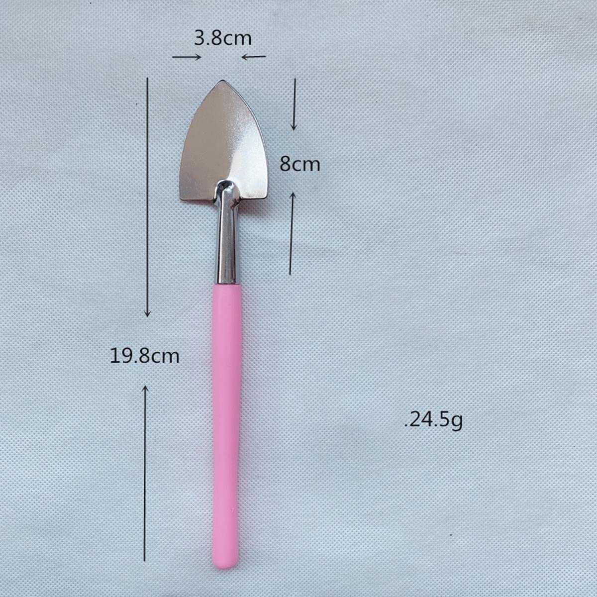 Sukkulente Werkzeuge, Mini-Garten-Werkzeuge Set, Transplantierwerkzeuge Miniatur-sukkulenten Handwerkzeuge Set Gartengeschenke für Frauen Männer (Color : Pink)