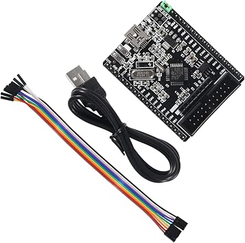 DORHEA 2PCS STM32F103C8T6/CBT6 STM32F103 SMT32F1 STM32 System Core Board SCM Learning Board Evaluation Kit with 20C04- Data Parameter Memory Development Board