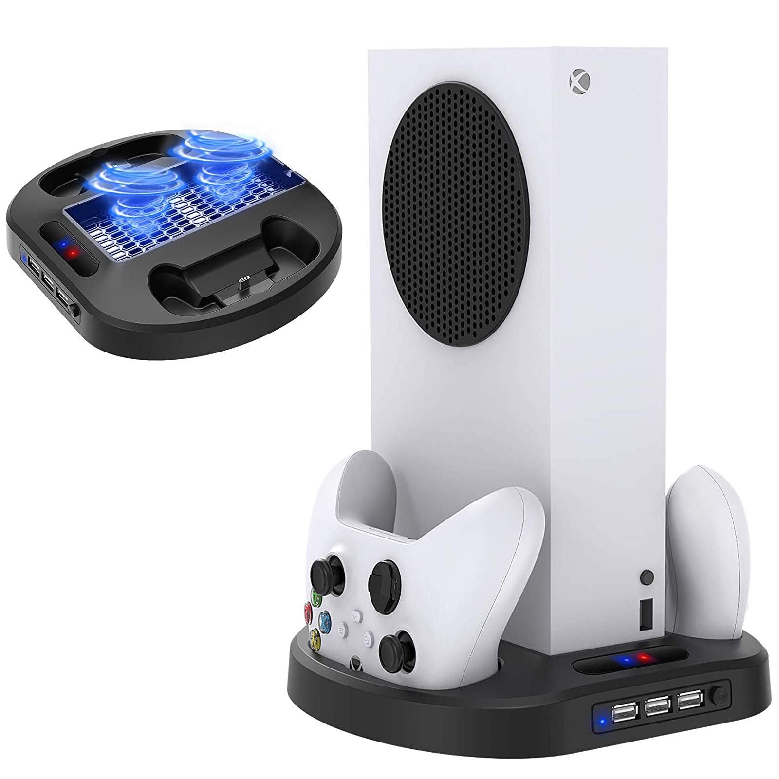 Buy Vertical Stand for Xbox Series S with Cooling Fan Xbox Series S