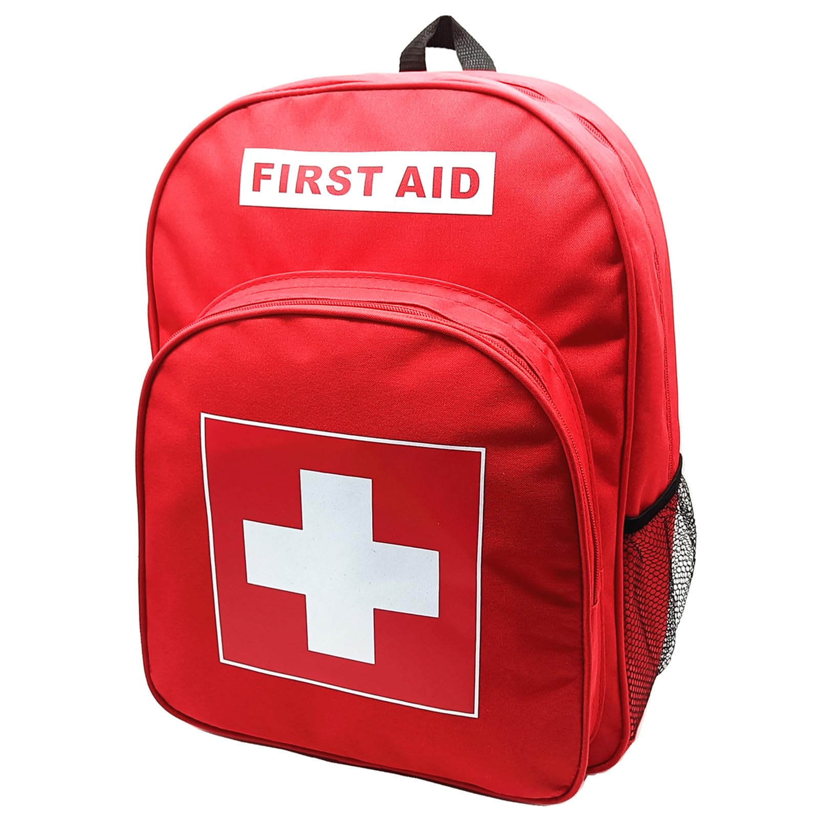 Borsa di emergenza rossa zaino di pronto soccorso vuoto medico di primo soccorso per il primo soccorso, borse traumatologiche per equitazione, ufficio, escursionismo, paramedici, viaggi