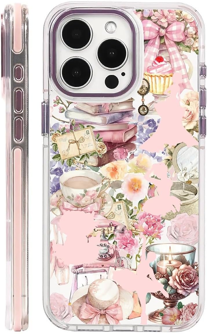 for Magnetic Clear Case for iPhone 15 Compatible with Magsafe,Black Snake Phone Case,Soft Silicone Shockproof Protective Cover for iPhone 15-(Black)