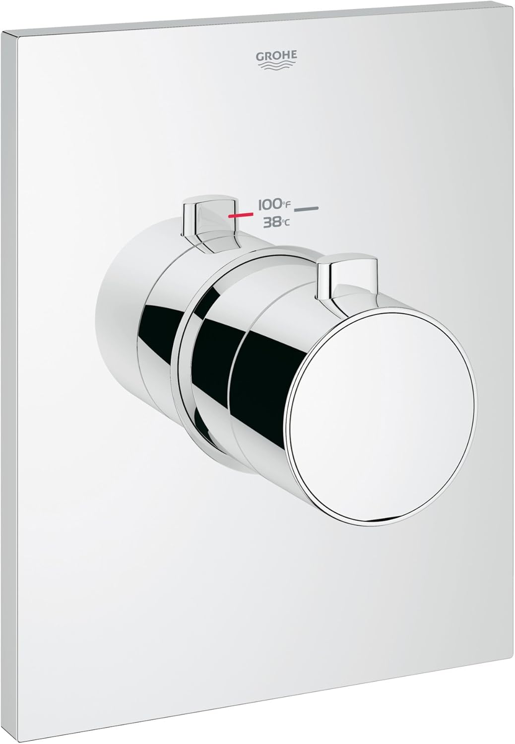 Grotherm F Single-Handle Thermostatic Trim With Control Module