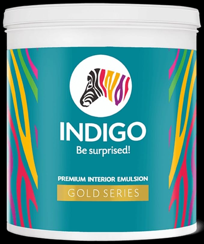 Indigo Premium Interior Emulsion – White | Interior Paint | Matt finish | 1 Liter | White