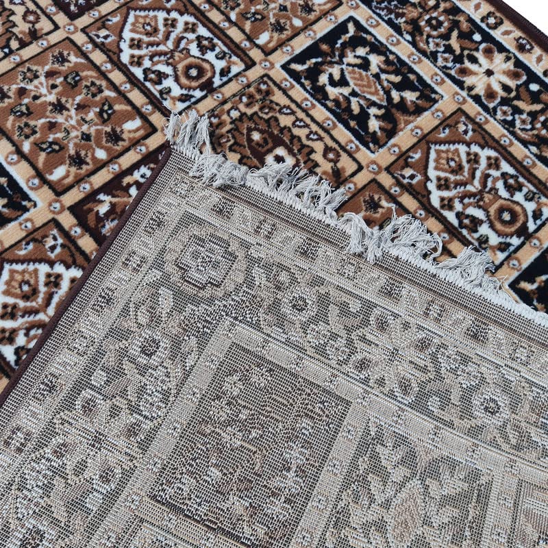 Image of Home Decore Acrylic Carpet for Your Living Room & Drawing Room Aywhere in Your Home (90x150 Coffee Colour)- 3x5 Feet
