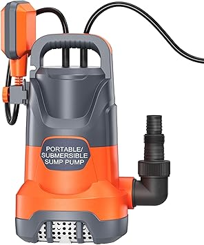 Sump Pump with Float