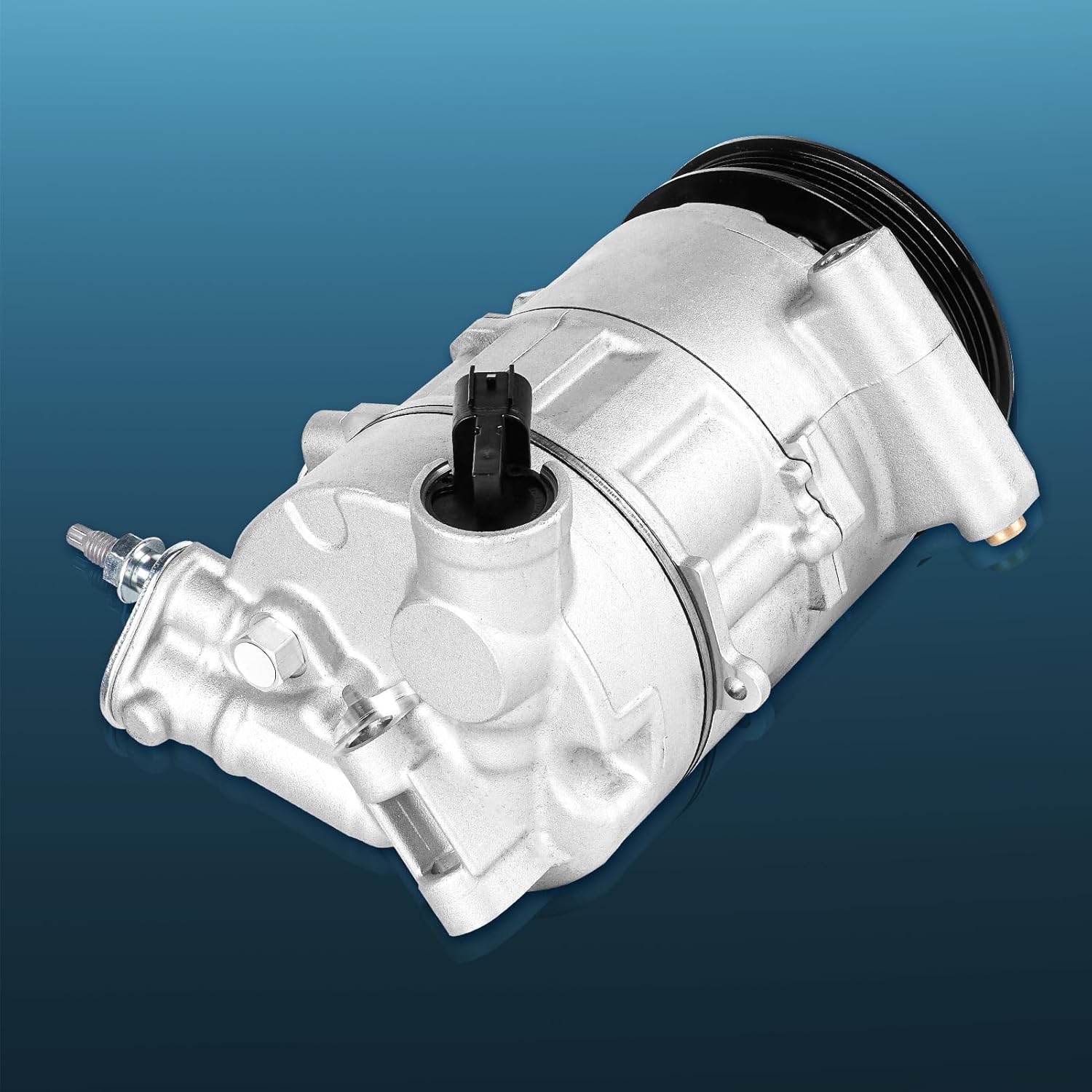 TadaMark A/C Air Conditioner Compressor with Clutch Fit for Ford Mustang Ecoboost & Ecoboost Premium 2.3L 2.3 2015-2024, Replace for CO-11482C, 168310, FR3Z19703A