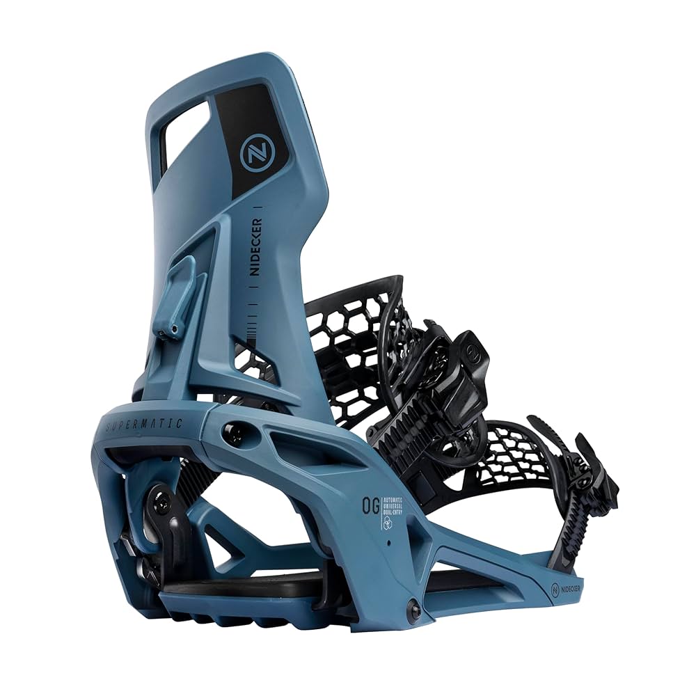 Nidecker SUPERMATIC Ｌsize Nidecker Supermatic Snowboard Bindings 2025 - Als.com