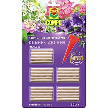 Compo 1206202004 Fertilizer T&auml;bchen for Balconies and Plant, Pack of 30