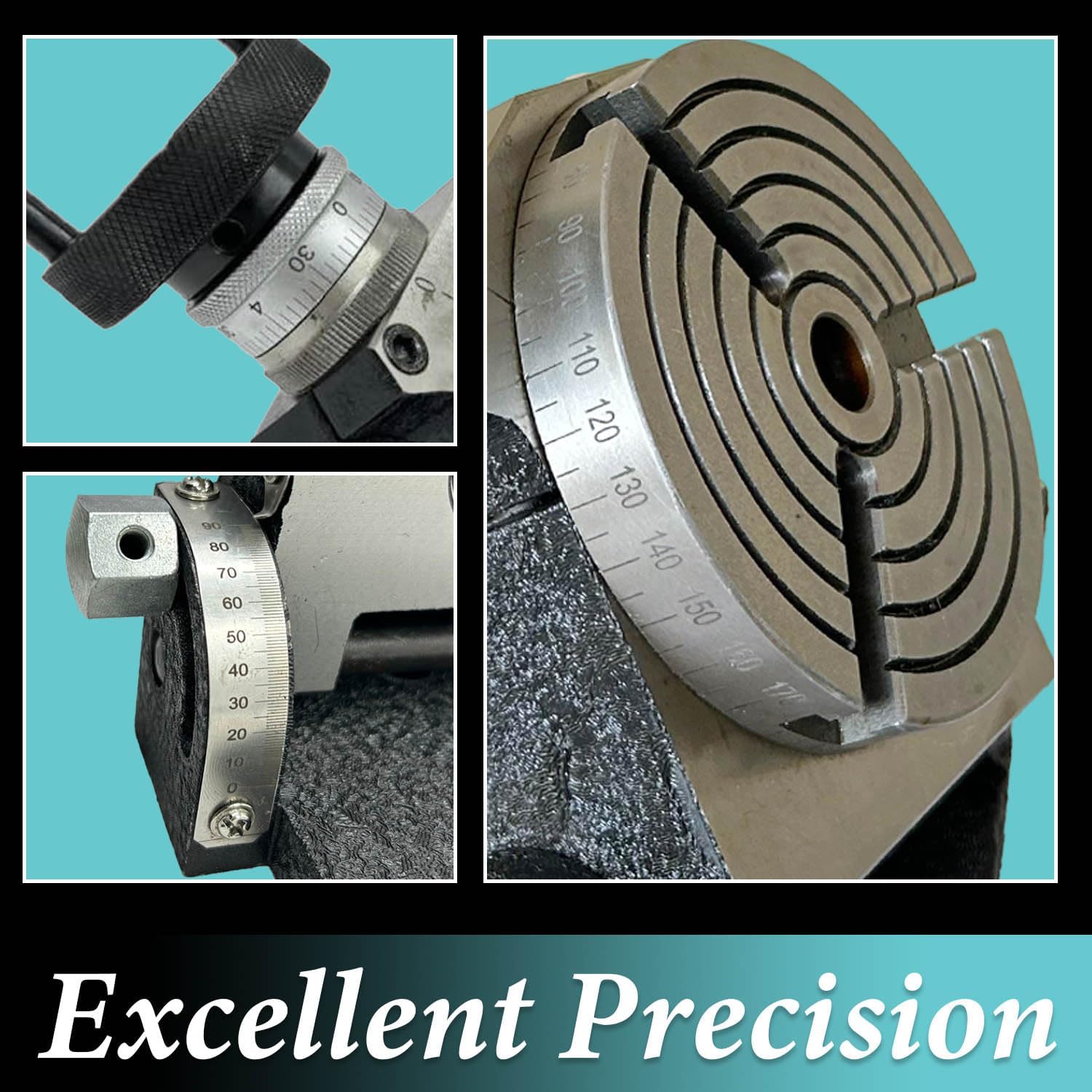 Rotary Table (4" Regular 3 Slots (100 mm))