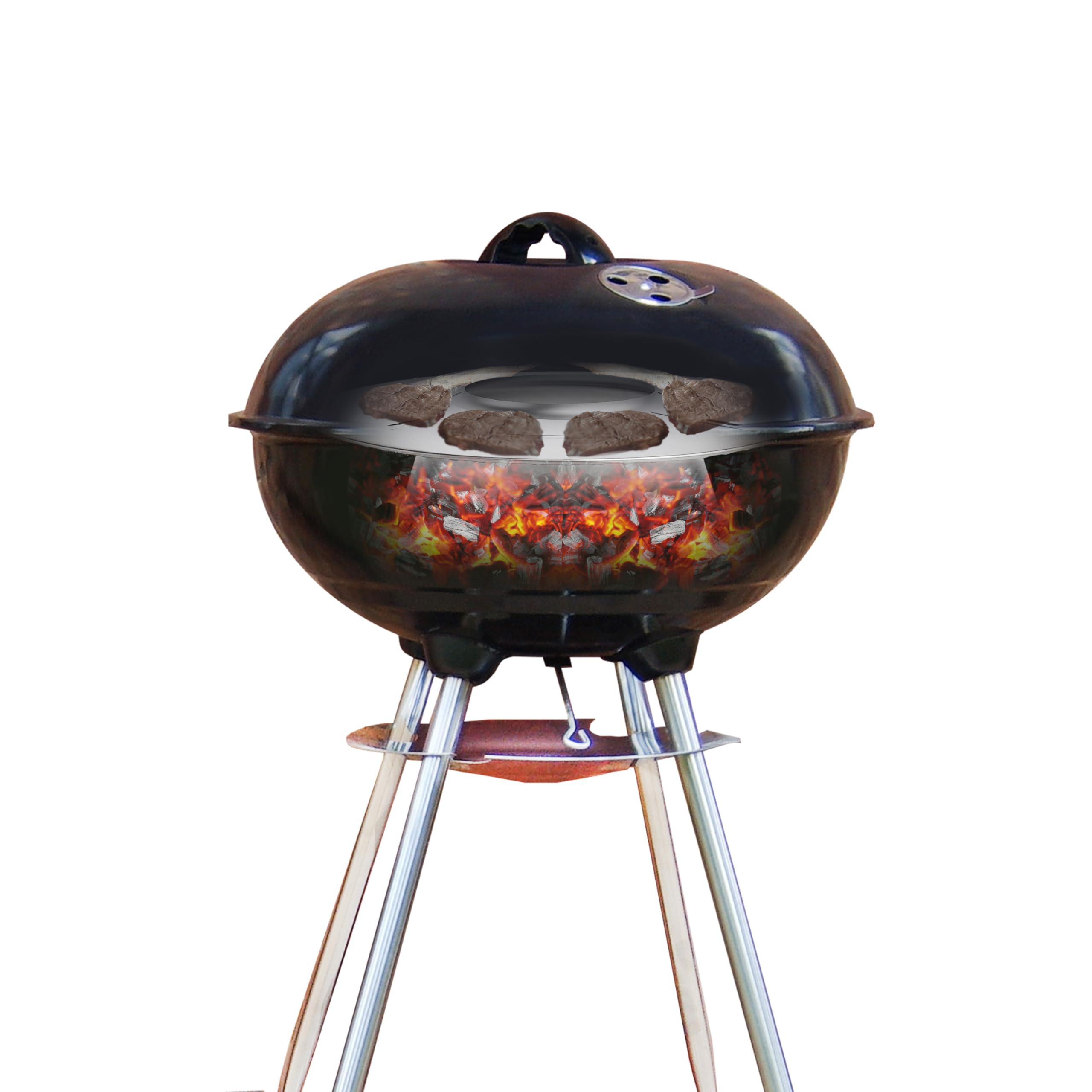 MEKILYN Regolatore Calore Per Barbecue Weber 55,9 Cm: Accessorio Per Carbone Per Cottura Low And Slow