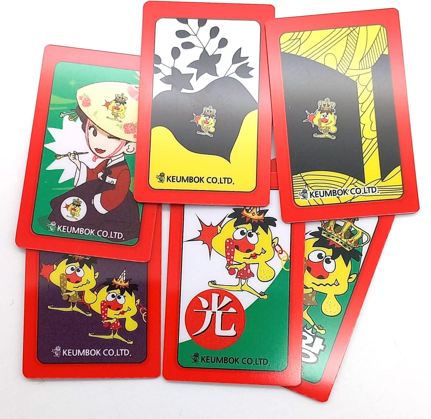 GARASANI Korean Flower Card Game Luxury Hwatu, Korean New Year Board Game Go-Stop, Godori 1Pcs image 3