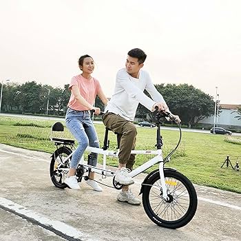 Amazon.co.jp: タンデムバイク 20インチ 折りたたみ式