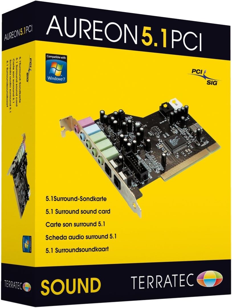 Terratec Aureon 5.1 PCI Internal Surround Sound Card