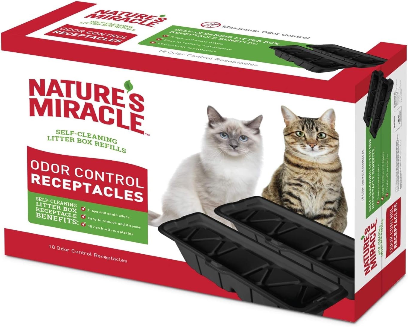Buy Nature's Miracle P98232 Waste Receptacles Litter Box Waste