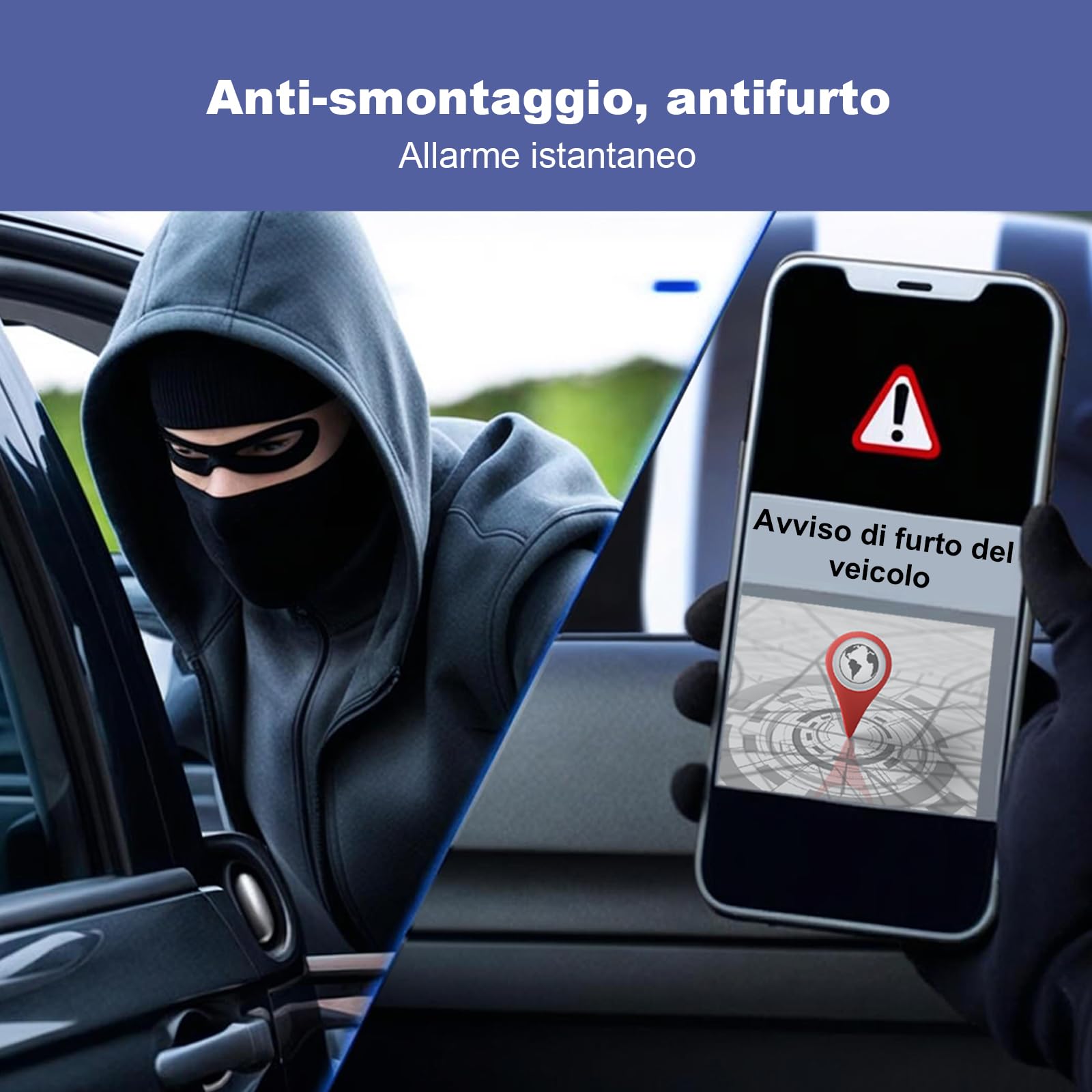 Localizzatore GPS per veicoli, 100% impermeabile, magnetico, 4G LTE, lunga durata della batteria 2–7 mesi, distanza illimitata, abbonamento richiesto, più allarmi, localizzatore nascosto