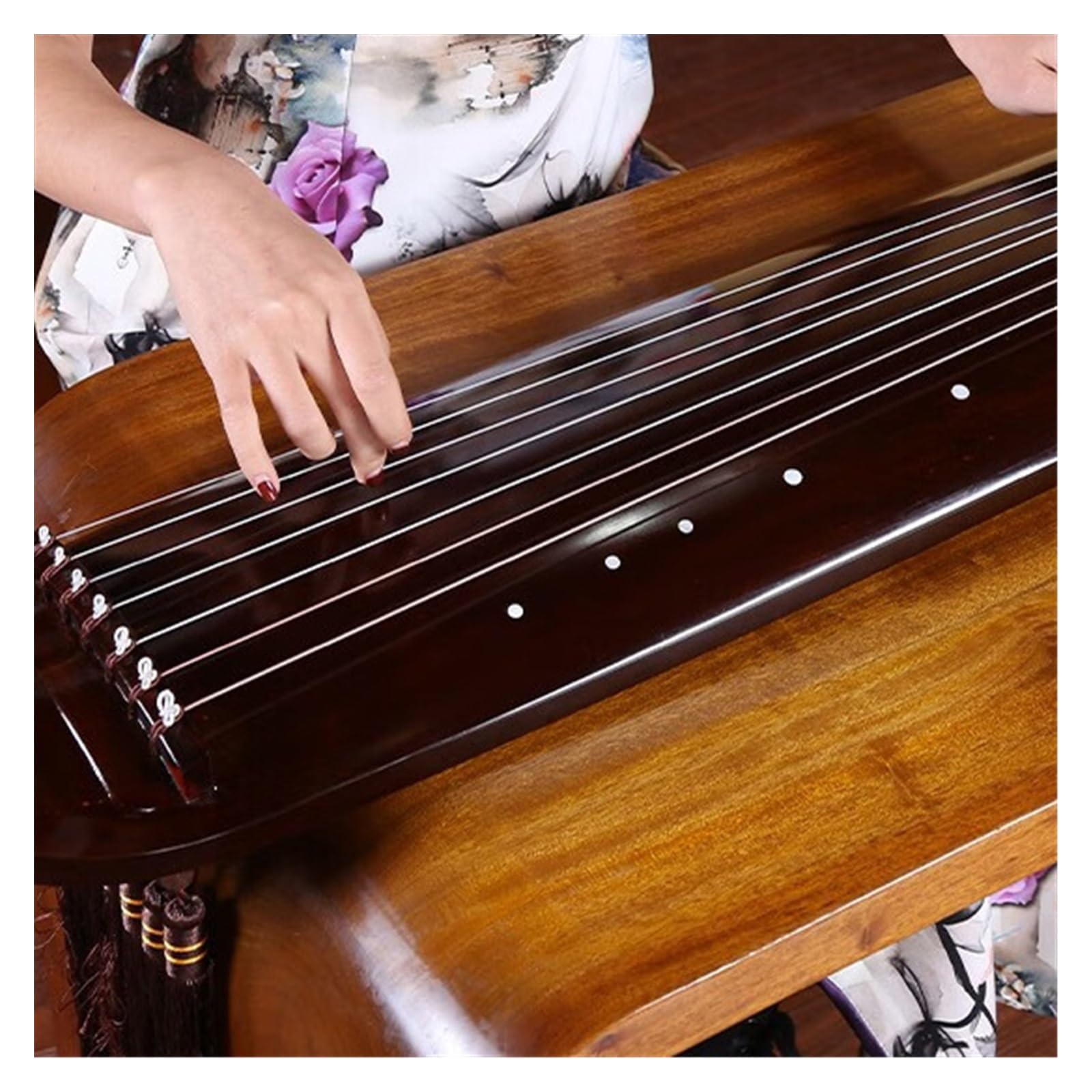 Profesjonalny Instrument Strunowy Guqin Guqin Cytra Siedmiostrunowa Wykonana Z Drewna Cedrowego Wykonana Ręcznie Do Ćwiczeń I Występów