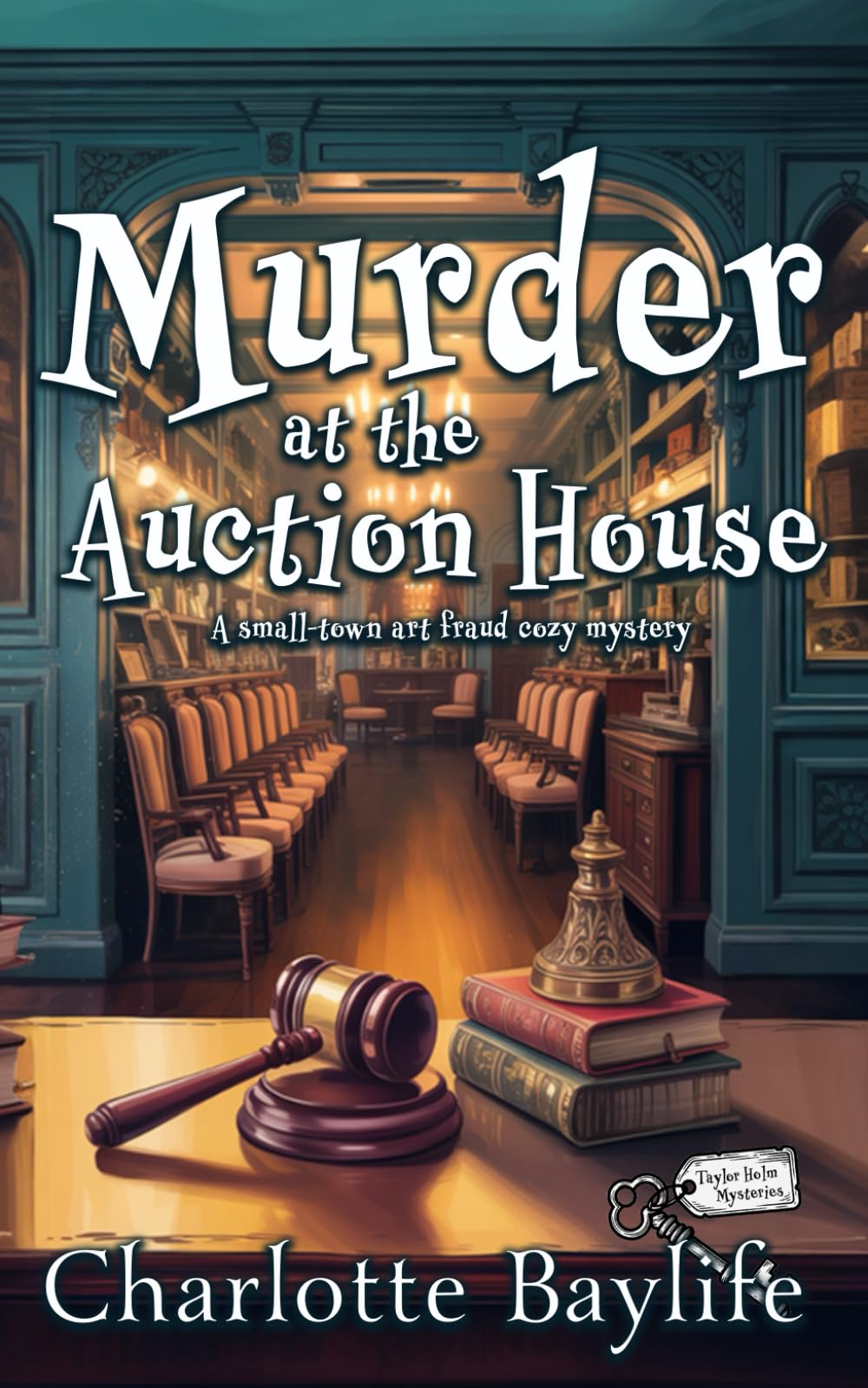 Murder at the Auction House: A small-town art fraud cozy mystery: 2 (Taylor Holm Mysteries)
