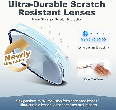 SKYOAK 2 Pack Executive Rimless Reading Glasses for Men, Gun & Gold, 1.5x | Single Vision, Metal Frameless Computer Readers, Anti Eye Strain, Scratch-Resistant Lens, Rectangular Frame With Clear Vision