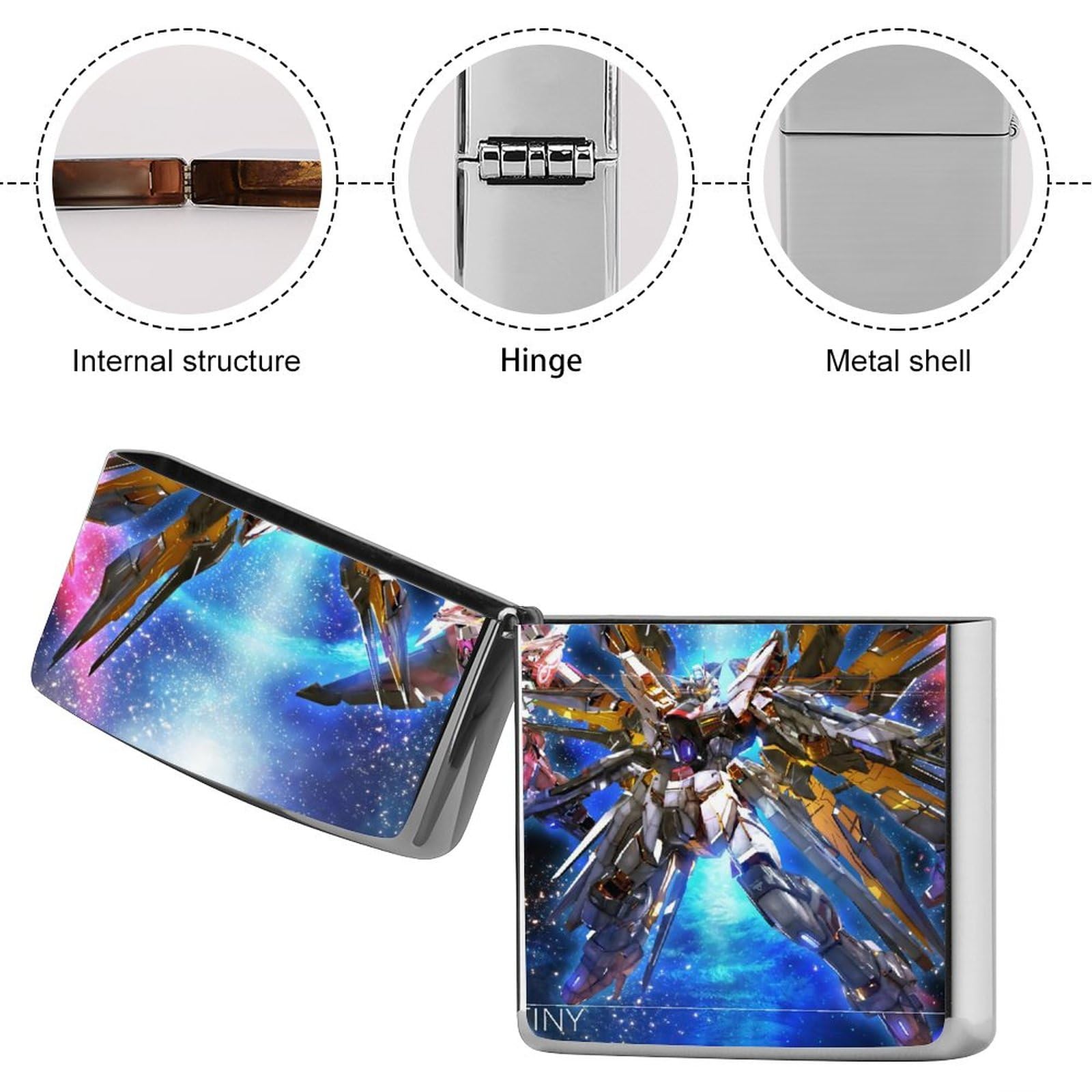 Amazon.co.jp: ガンダムSEED ライターケース ハウジング ジッポー 
