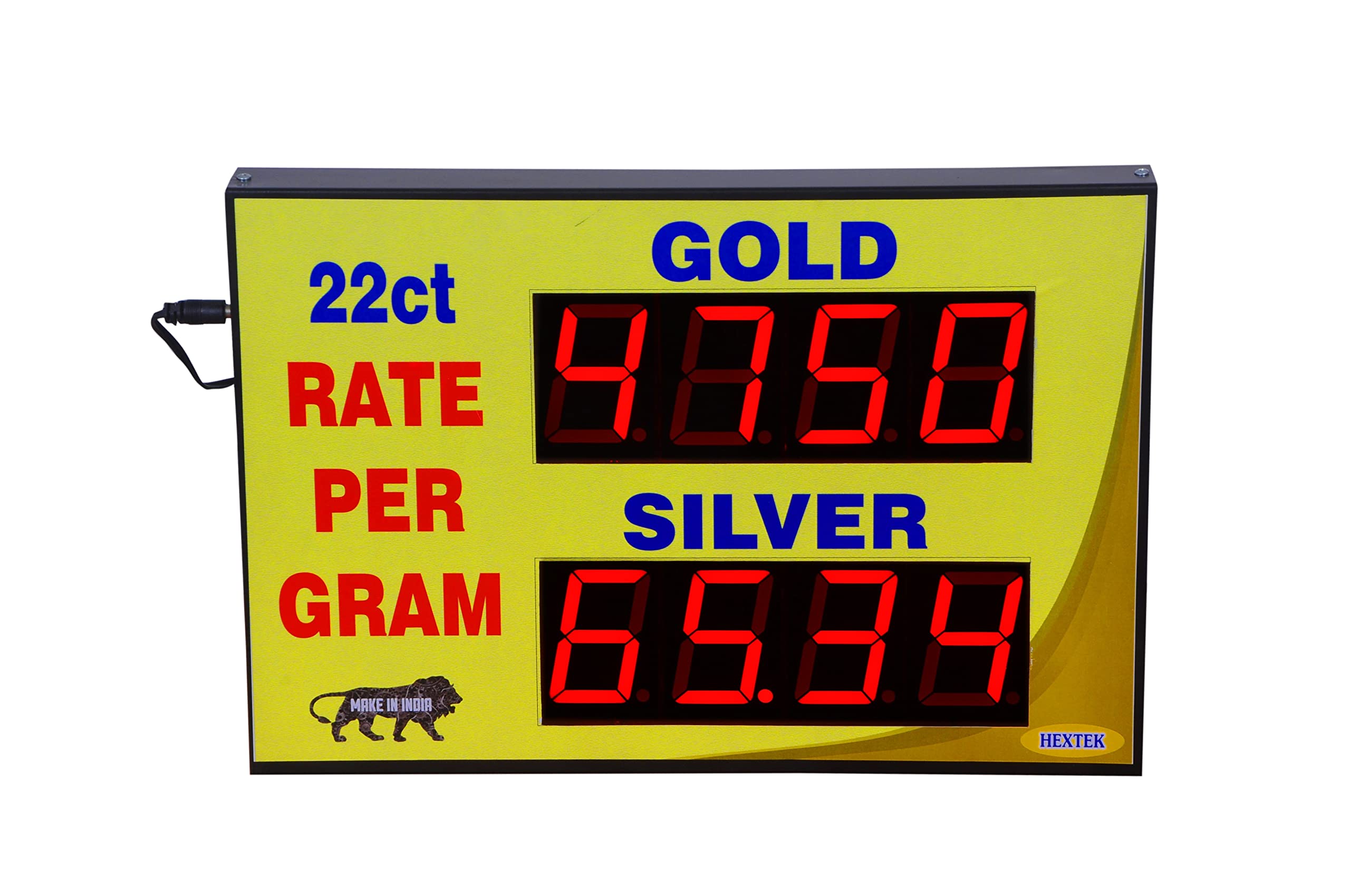 HEXTEK Gold Rate Display