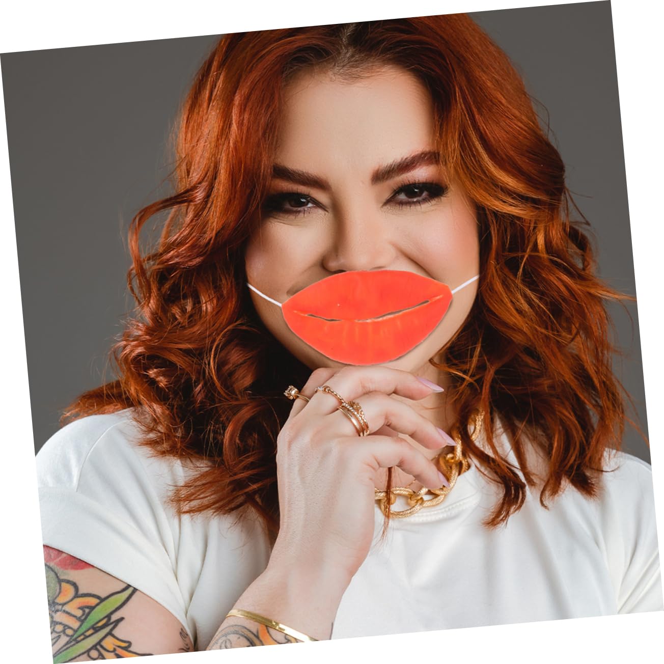 BESTOYARD 30pezzi Giocattoli Di Labbra Divertenti Per Feste Di Labbra Rosse Per Pesce Aprile Accessori Per Costumi Di Carnevale e Halloween Prop Per Cosplay e Scherzi