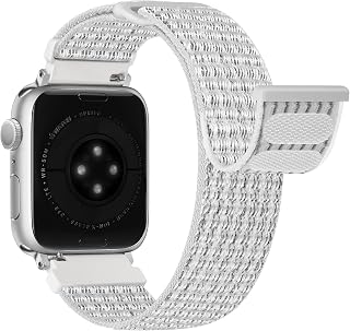 Bcuckood Nylon Sport Armband kompatibel mit Apple Watch 38mm 40mm 41mm 42mm 44mm 45mm 46mm 49mm für Damen Herren, Sport Solo Loop Armband für iWatch Serie 11 10 9 8 7 6 5 4 3 2 1 Ultra SE