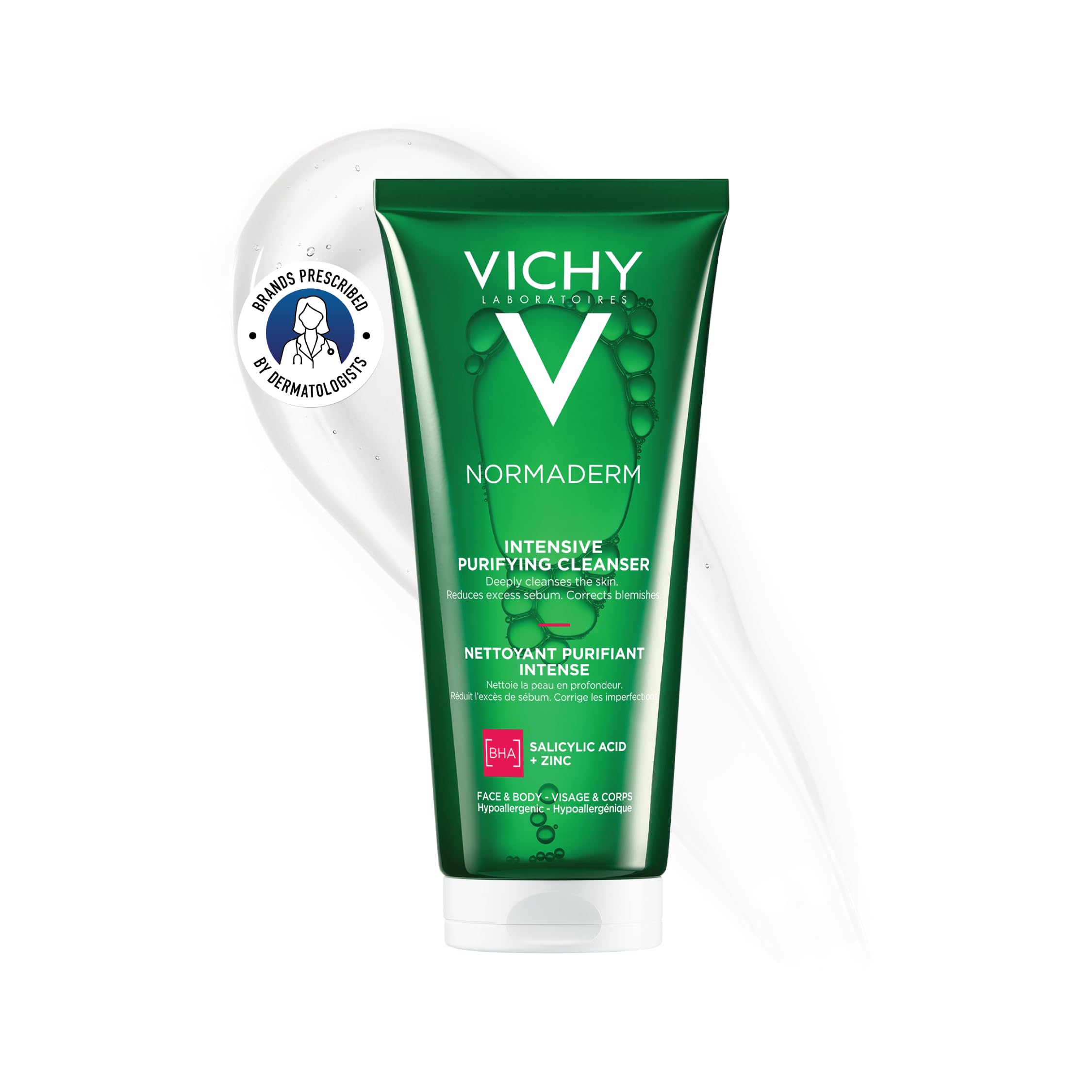 Vichy Normaderm Phytosolution Gel Purifiant Peaux Grasses Acnéiques 200ml