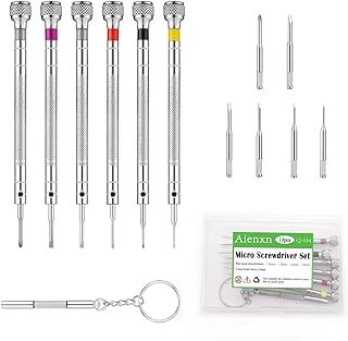 13PCS (6 Sets) Micro Precision Jewelry Screwdriver Set 0.8-1.6mm