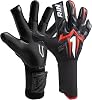 Guantes de arquero Rinat Aries X Pro - Látex AXG de élite para agarre supremo | Corte híbrido para control | Protección contra impactos | Muñequera de doble anclaje | Rendimiento en todo clima 3