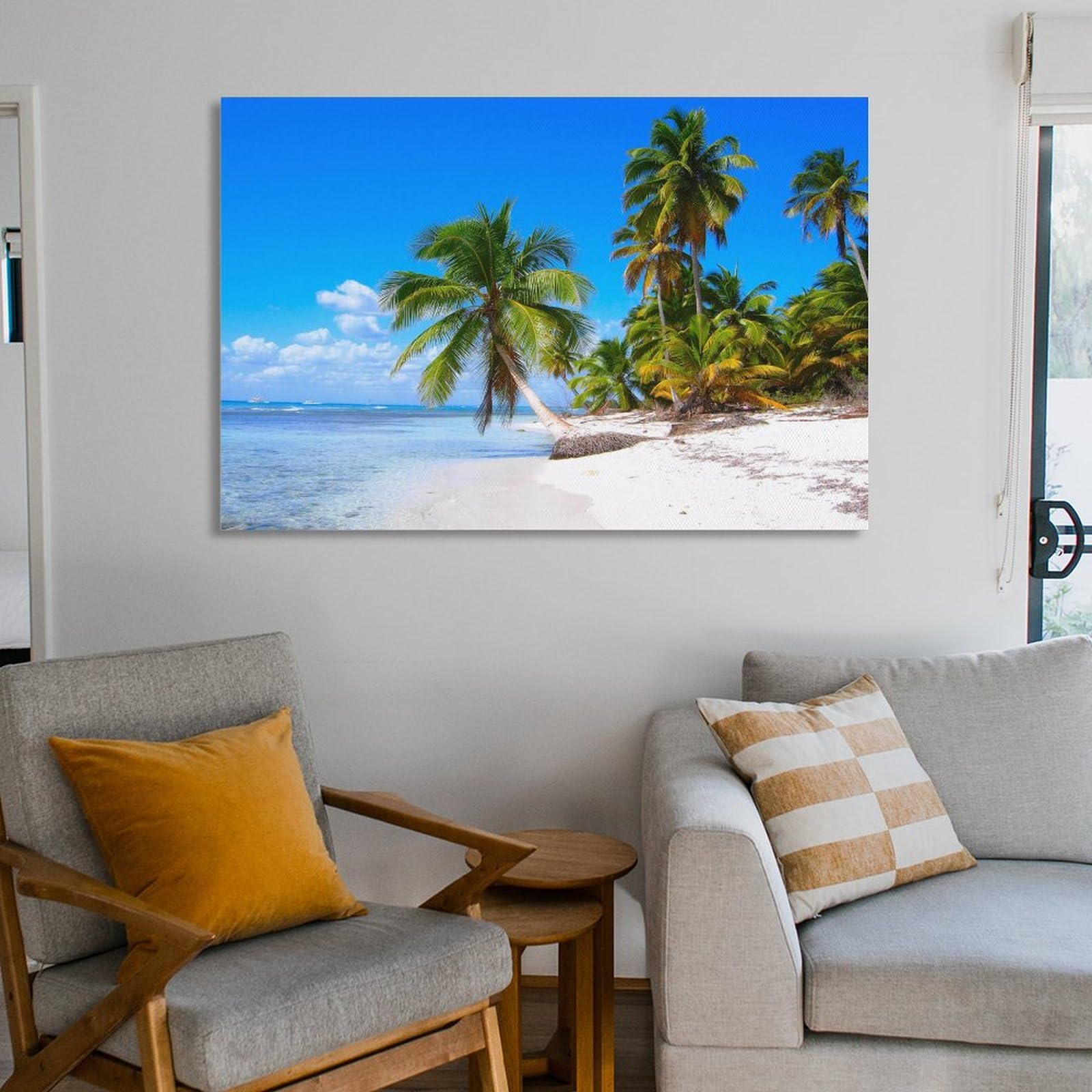 Amazon.co.jp: 海の絵 海辺 風景写真 海 絵画 静物の風景 ビーチ