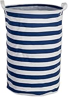 Vista 14 de DII Laundy Collection, cubo plegable recubierto de polietileno, celosía aguamarina, cesta para la ropa sucia