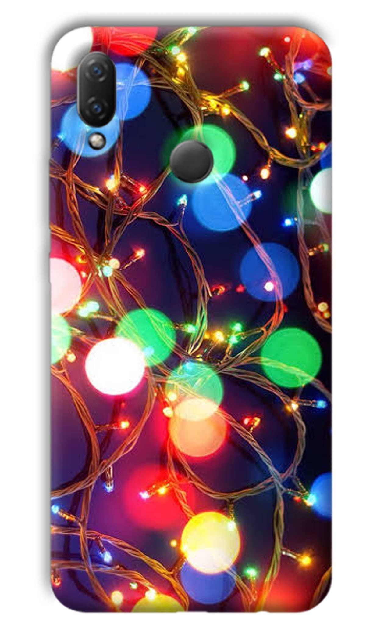 GALACOLORS 3D ''Lights Pattern'' Printed Designer Back Case Cover for NOVA 3i