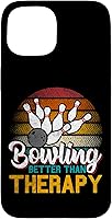 Vista 6 de iPhone 16 Bowling - Better Than Therapy Bowler Case