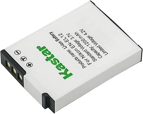 Miniatura 2 de Kastar 3ack EN-EL12 - Cemento de repuesto de batería para Nikon Coolpix S9900, Coolpix S9900s, KeyMission 170, KeyMission 360, Coolpix A900, Coolpix