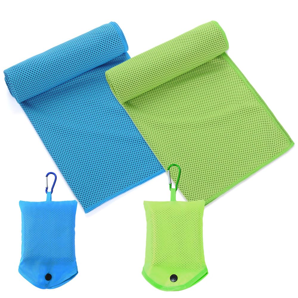 Feicuan Microfibre Towel for Gym Beach 90x30cm/34.5x11.8inches, 2 Pack — image 1