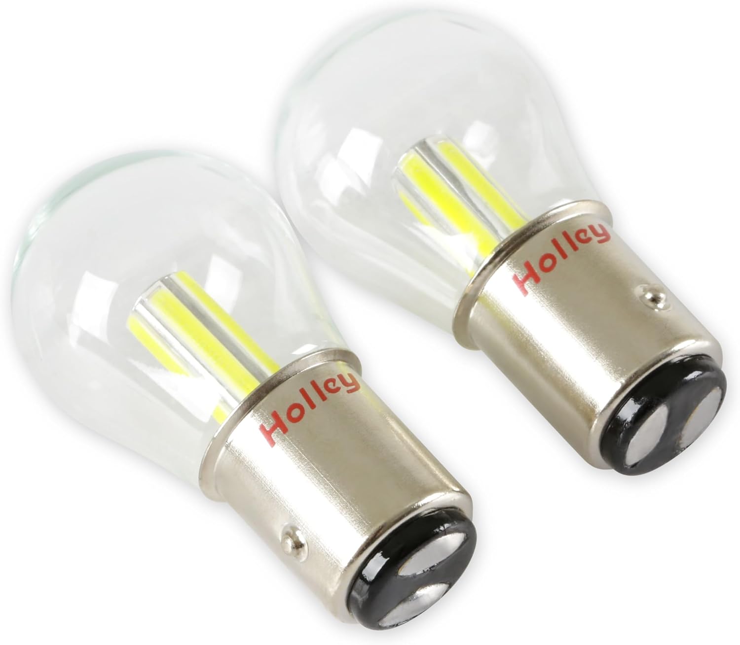 Holley RetroBright HLED09 LED Bulbs - Turn Signal 1157 - Modern White - Pair