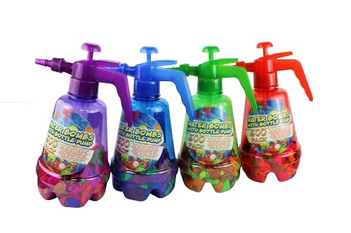Botella con Hinchador Globos Agua Botella Inyectora para Llenar Globos De Agua Super Rápido 500 globos.…