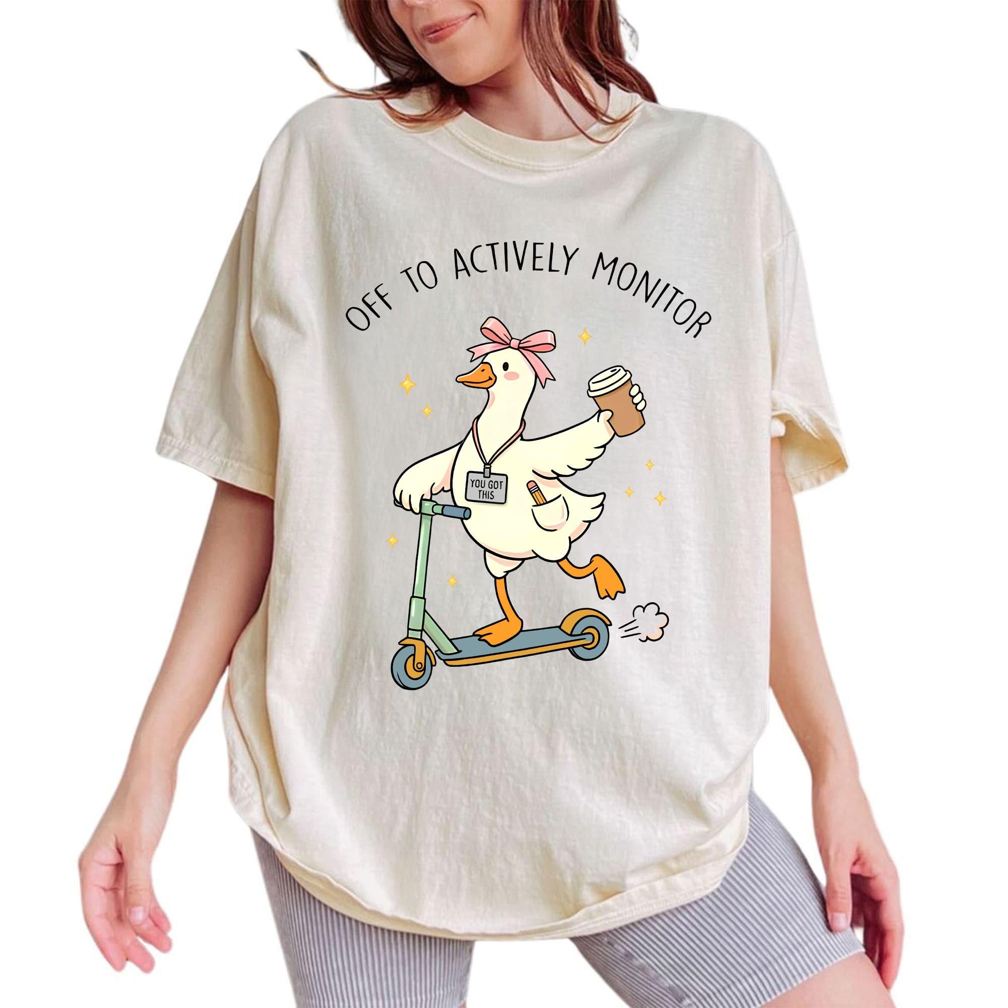 Teacher Testing Goose Shirt Women Co &hellip;