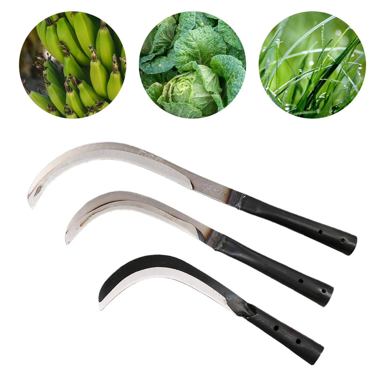 Bnf Steel Grass Sickle Garden Weeding Grass Sickle for Branches Undergrowth | Home Style A| Home & Garden | Yard, Garden & Outdoor Living | Gardening Supplies | Garden Tools & Equipment | Scythes & Si (B0DCZLVDLX) Amazon Price History, Amazon Price Tracker