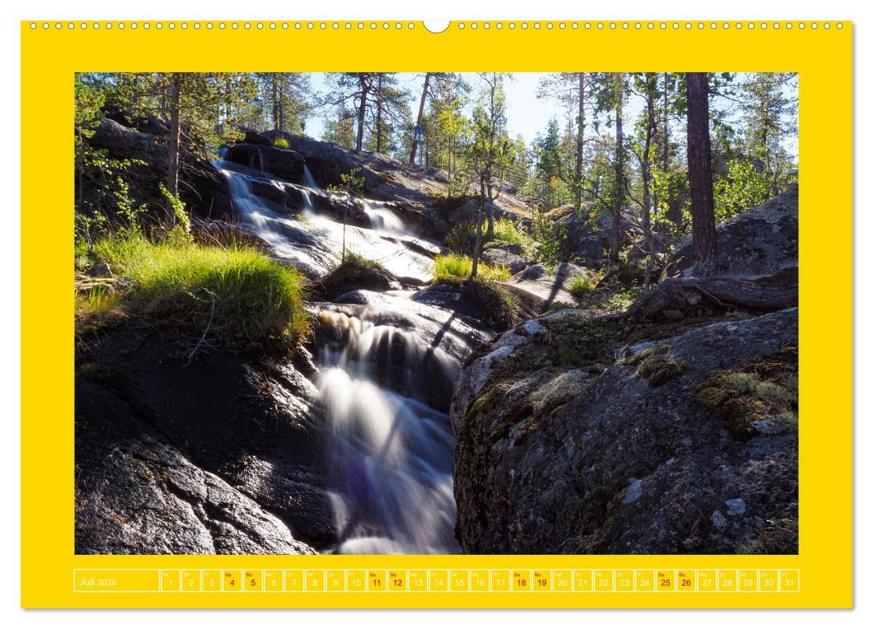 Das Land der Freiheit Schweden (hochwertiger Premium Wandkalender 2026 DIN A2 quer), Kunstdruck in Hochglanz: Schweden die unendliche Weite von Seen und Wälder (CALVENDO Orte)