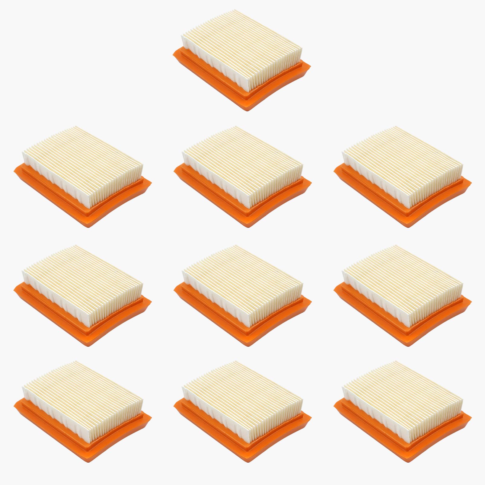 HAISHINE 10Pcs/lot Air Filter Cleaner Kit for STIHL FS120 FS200 FS250 FS300 FS350 FS400 FS450#41311410300 String Trimmer Brush Cutter