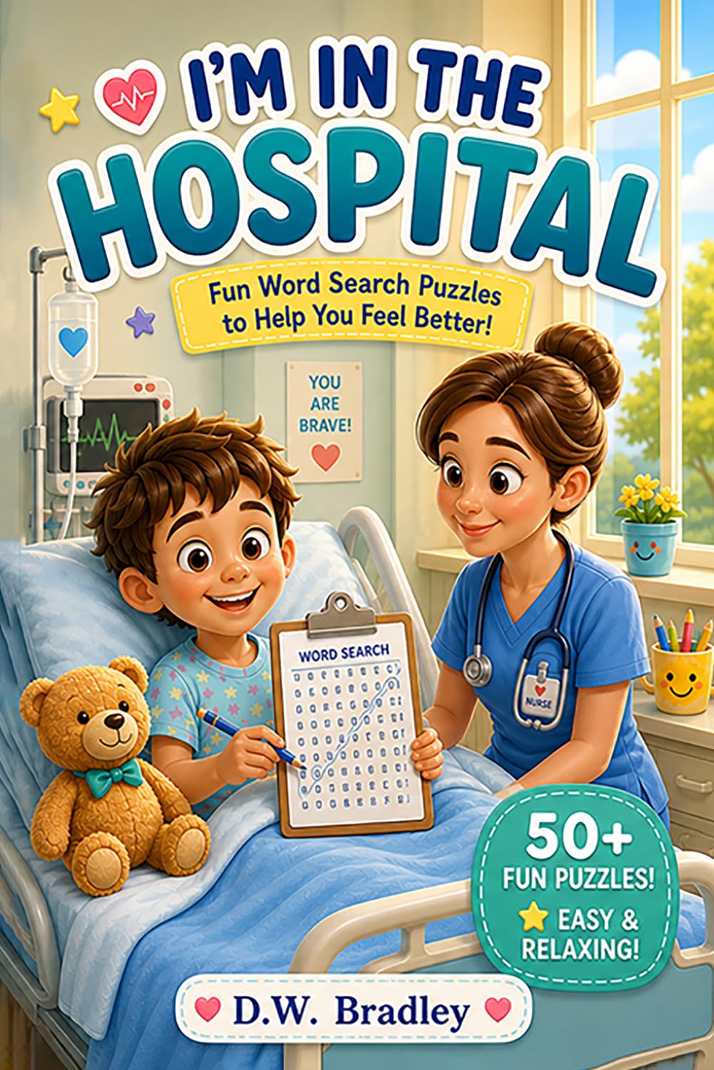 I'm in the Hospital: Word Search