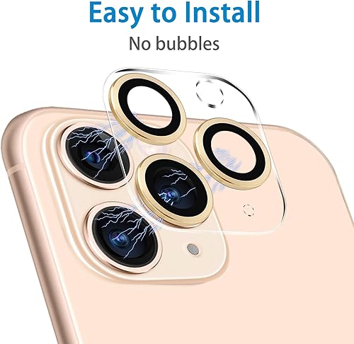 Miniatura 191 de 3 Pack Tempered Glass Camera Lens Protector for iPhone 12 6.1", Ultra HD, 9H Hardness, Anti-Scratch, Case Friendly, Easy to Install
