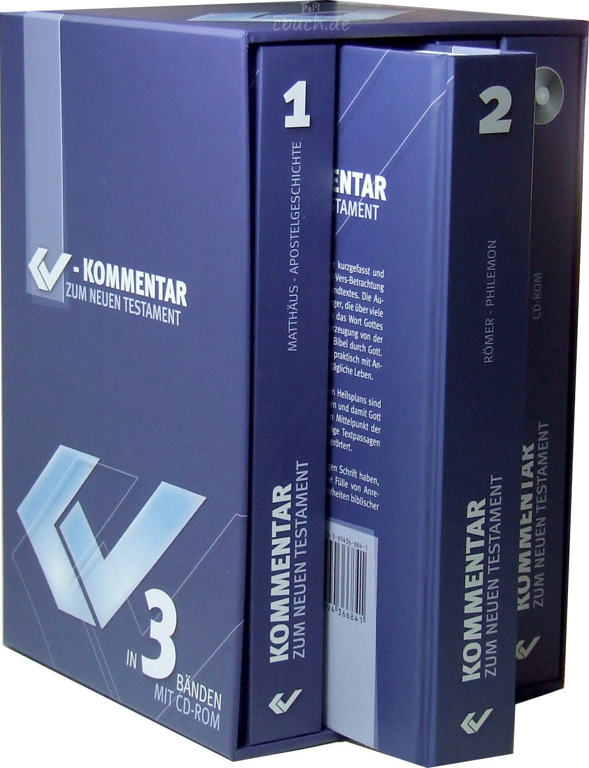 CV-Kommentar zum Neuen Testament: In 3 Bänden - mit CD-ROM