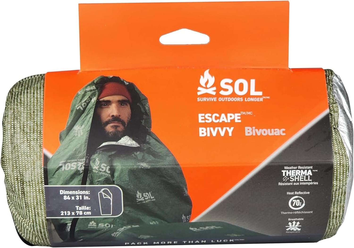 SOL Survive Outdoors Longer Escape Bivvy in Green