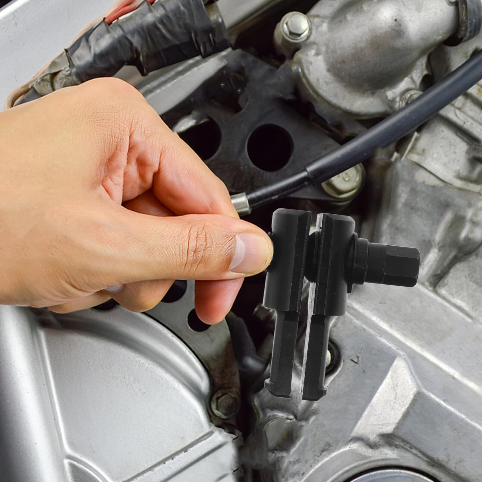 iplusmile Estrattore per Cuscinetti in Metallo per Rimozione di Piste dei Cuscinetti del Collo dello Sterzo della Motocicletta da Strumento di Estrazione Efficiente per Manutenzione della Mo