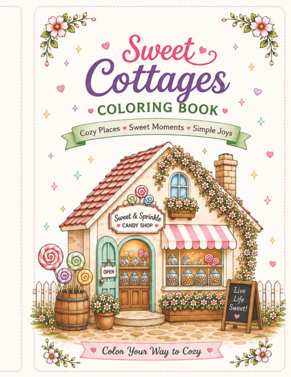 The Cottage Coloring Book