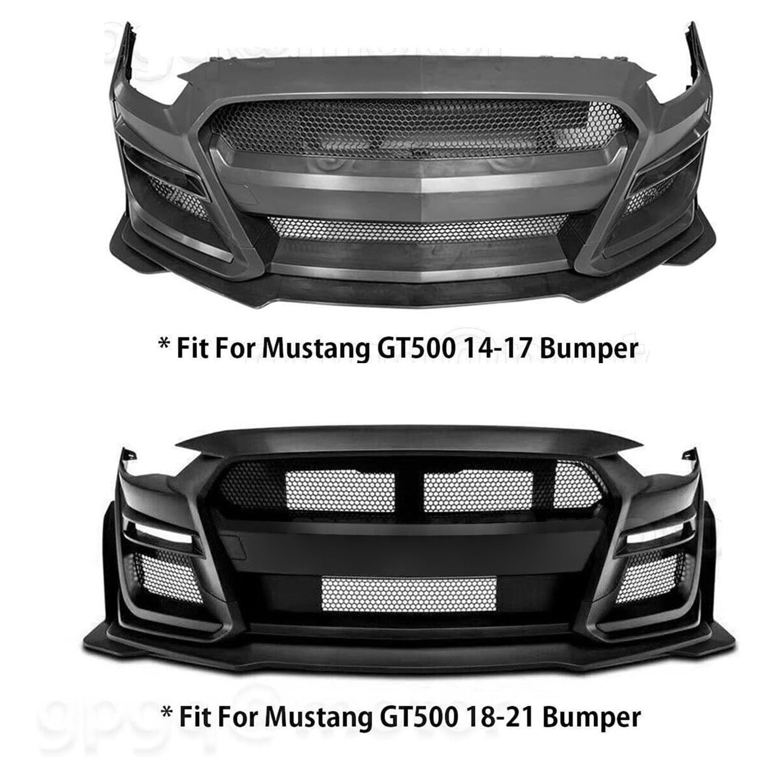 フロントスポイラー マスタング用シェルビー GT500 2014-2021 1 ペアフロントバンパーコーナースポイラー黒フロントチン  フロントリップカバー マスタング用シェルビー GT500 2014-2021 1 ペアフロントバンパーコーナースポイラー黒フロントチ Amazon |  3 個交換用 ..., image size:1601x1601