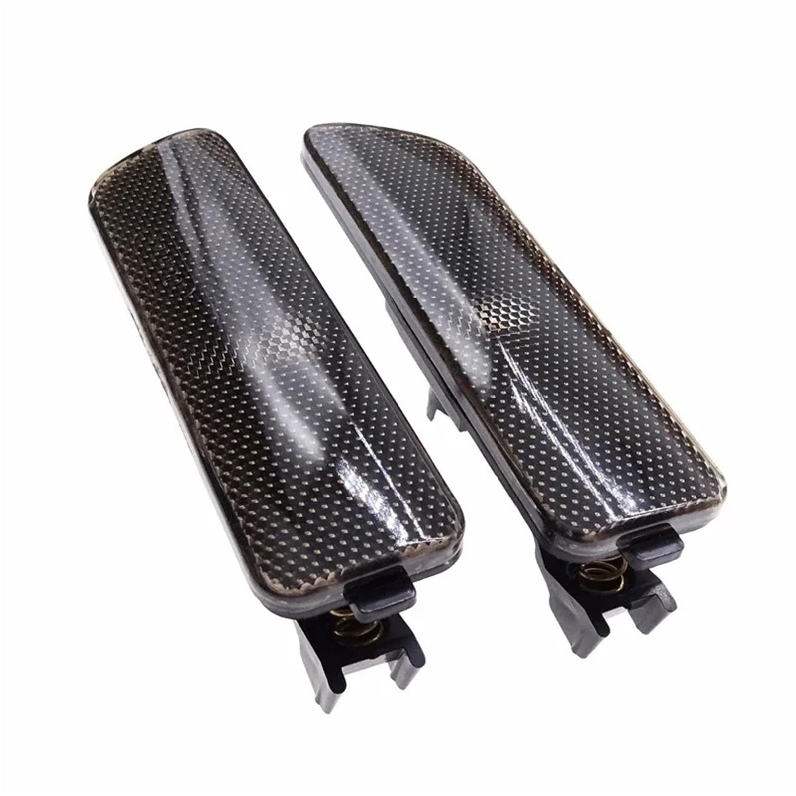 2 Pcs Front Side Marker Lights Turn Signal Lamp Indicators For VW For Golf 4 For Jetta MK4 1999 2000 2001 2002 2003 2004 2005 Blinker Lens Indicator Lamp(Black)